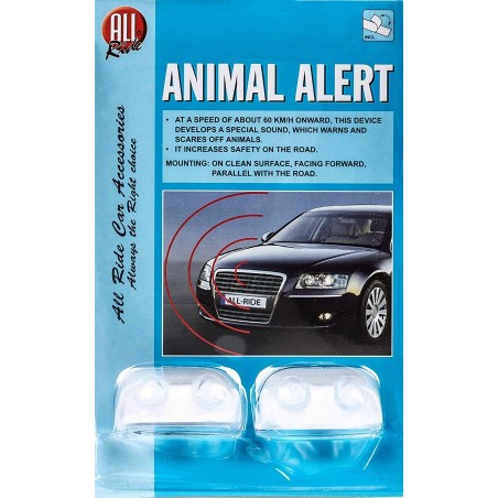 Allride alarme pour les animaux 024516 avertisseur sonore 2 Pz avertisseur