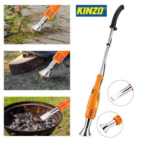 Kinzo Garden brûle les mauvaises herbes 072913 brûleur herbe 2000W avec câble