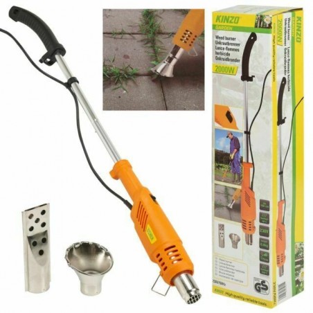Kinzo Garden brûle les mauvaises herbes 072913 brûleur herbe 2000W avec câble