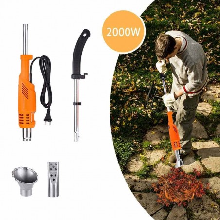 Kinzo Garden brûle les mauvaises herbes 072913 brûleur herbe 2000W avec câble