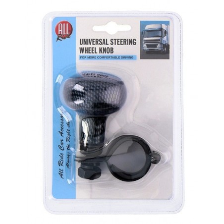 Allride Pommeau pour volant universel 031569 charbon plus de confort 10 cm