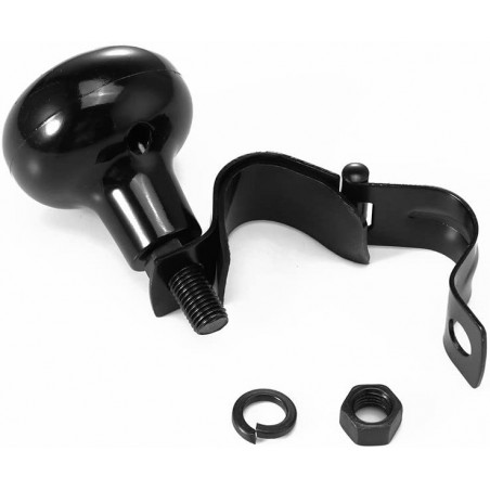 Allride Pommeau pour volant universel 031569 charbon plus de confort 10 cm