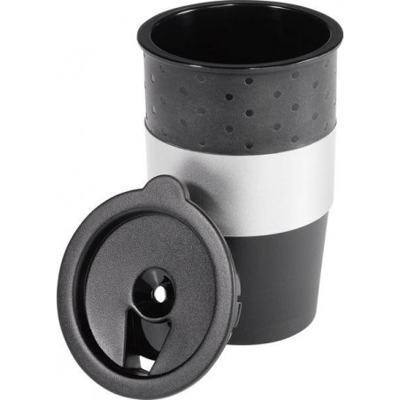 Cafetière 1 tasse de 12 v pour voiture camion 391472 couleur noir 23h cm 170W