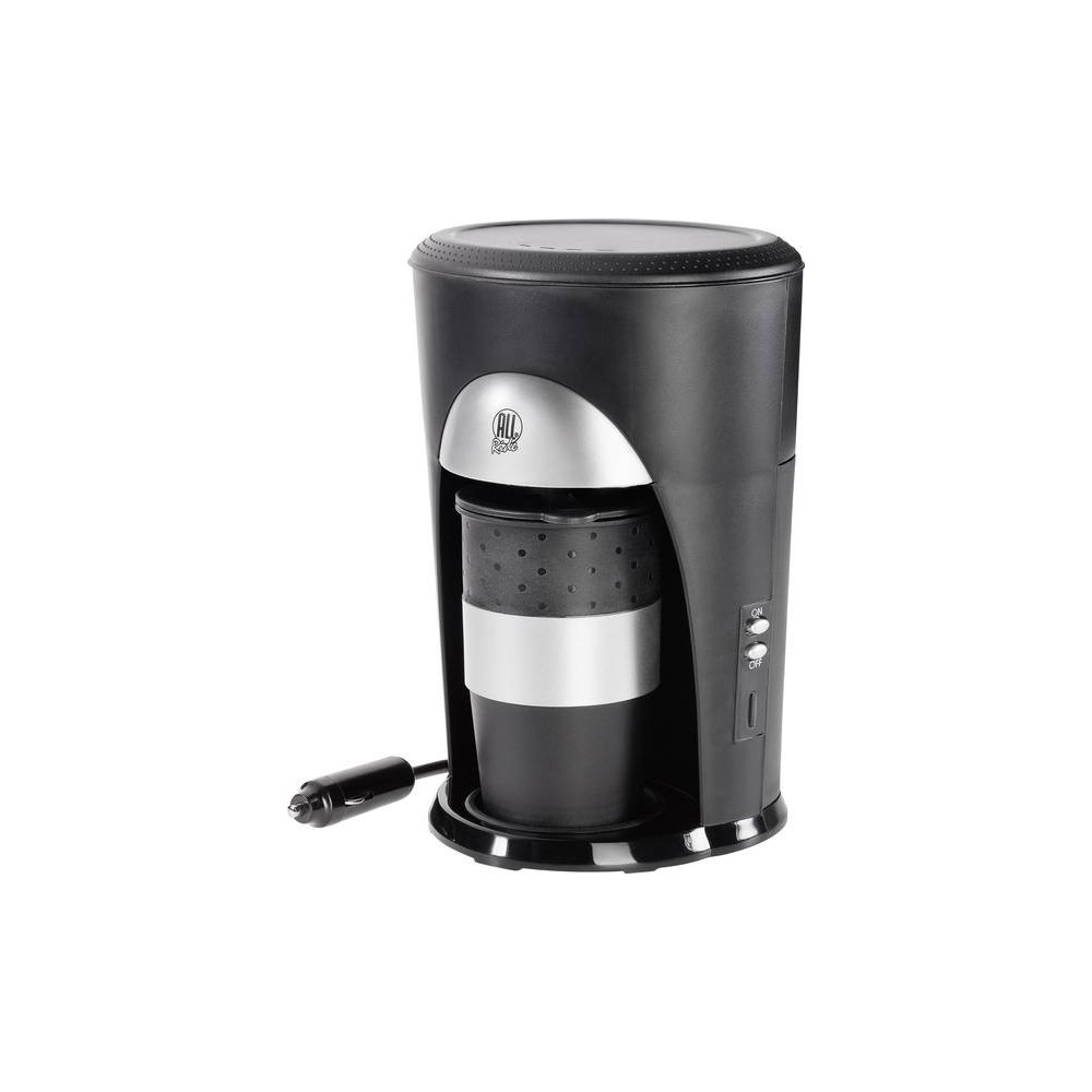 Cafetière 1 tasse de 12 v pour voiture camion 391472 couleur noir 23h cm 170W