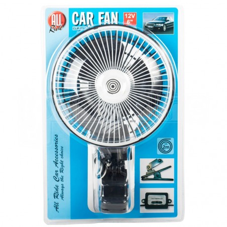 Ventilateur 24V avec pince 2060659 pince pour camion 26 x 18 x 15 cm TOUT RIDE