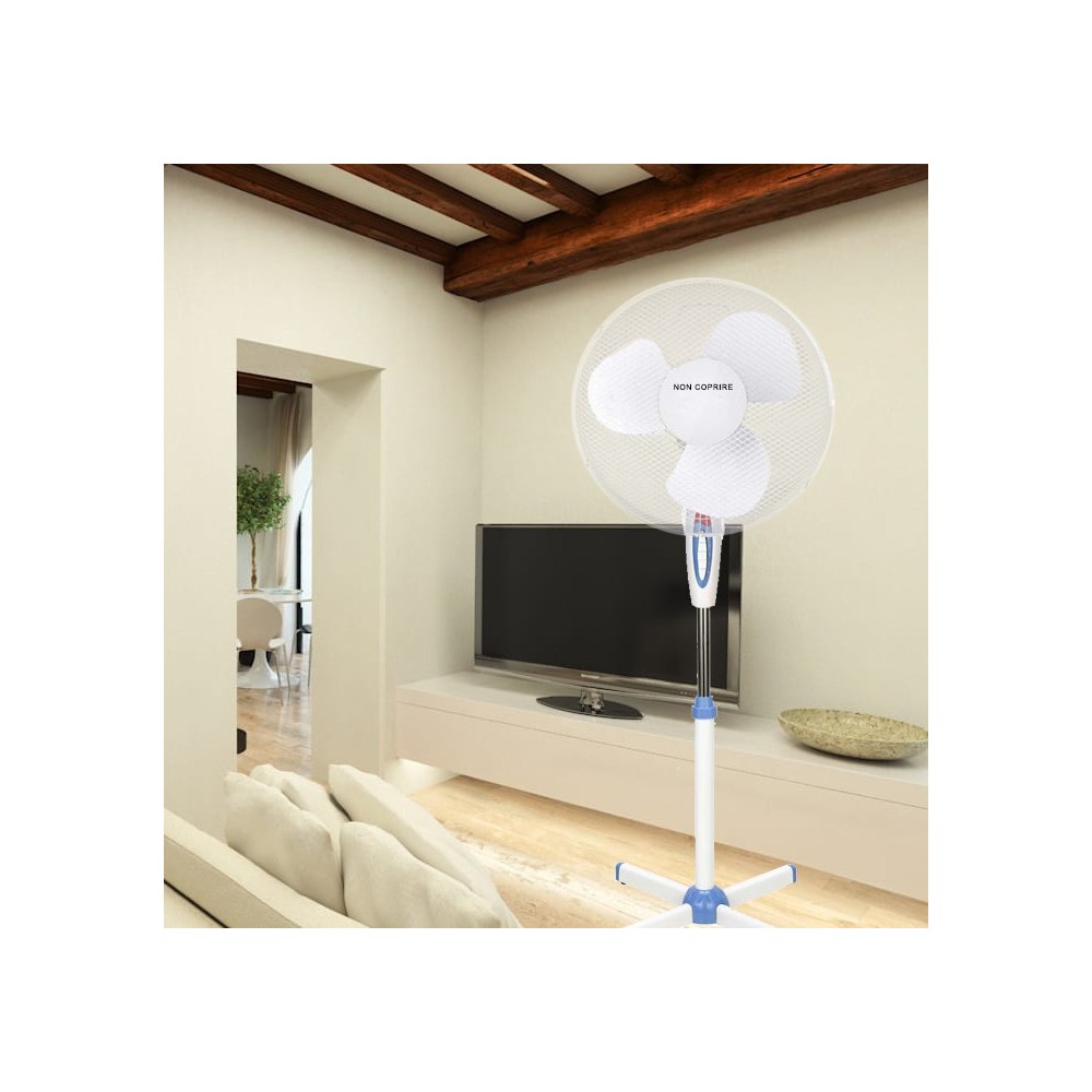 DGSUMMER Ventilateur plante pelle 40cm 3...
