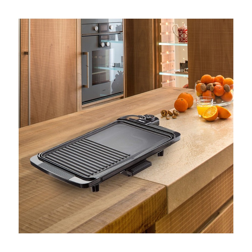 Maître Grill électrique EB1500 plaque 1500W...