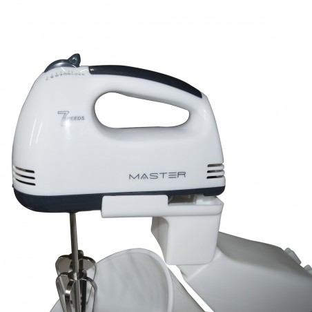 MASTER Mixer Pétrissage, battre et fouetter avec bol KM502 rotatif 150Watt , 2lt