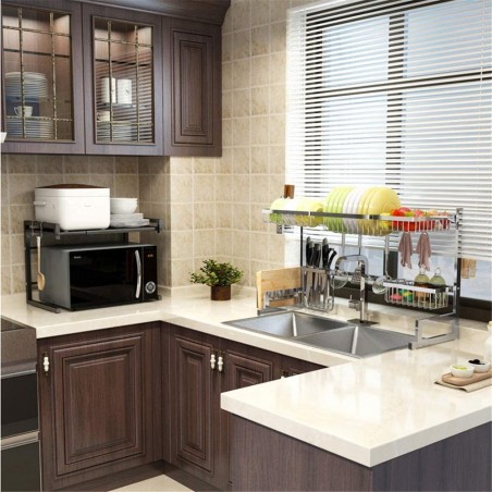 Emay égouttoir 71,5x45h cm acier 980028 de dessus évier vaisselle