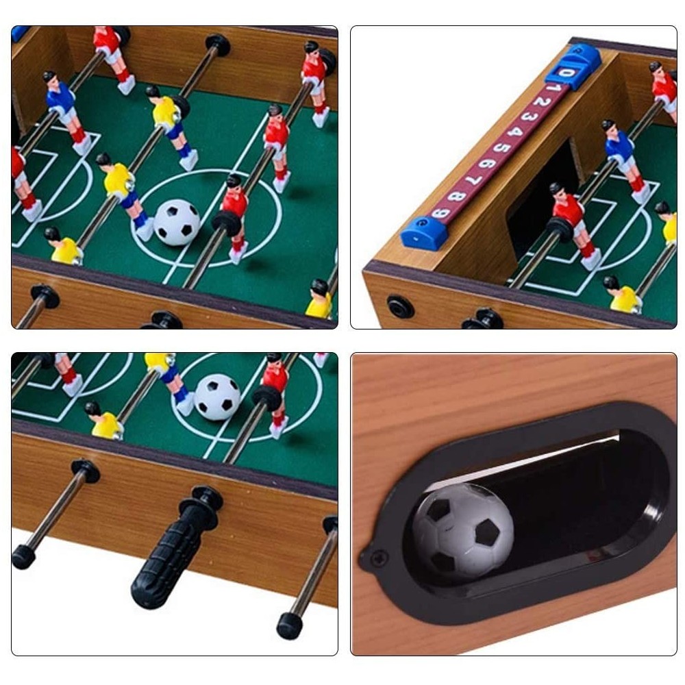 Table de Football Babyfoot 539706 table avec 2...