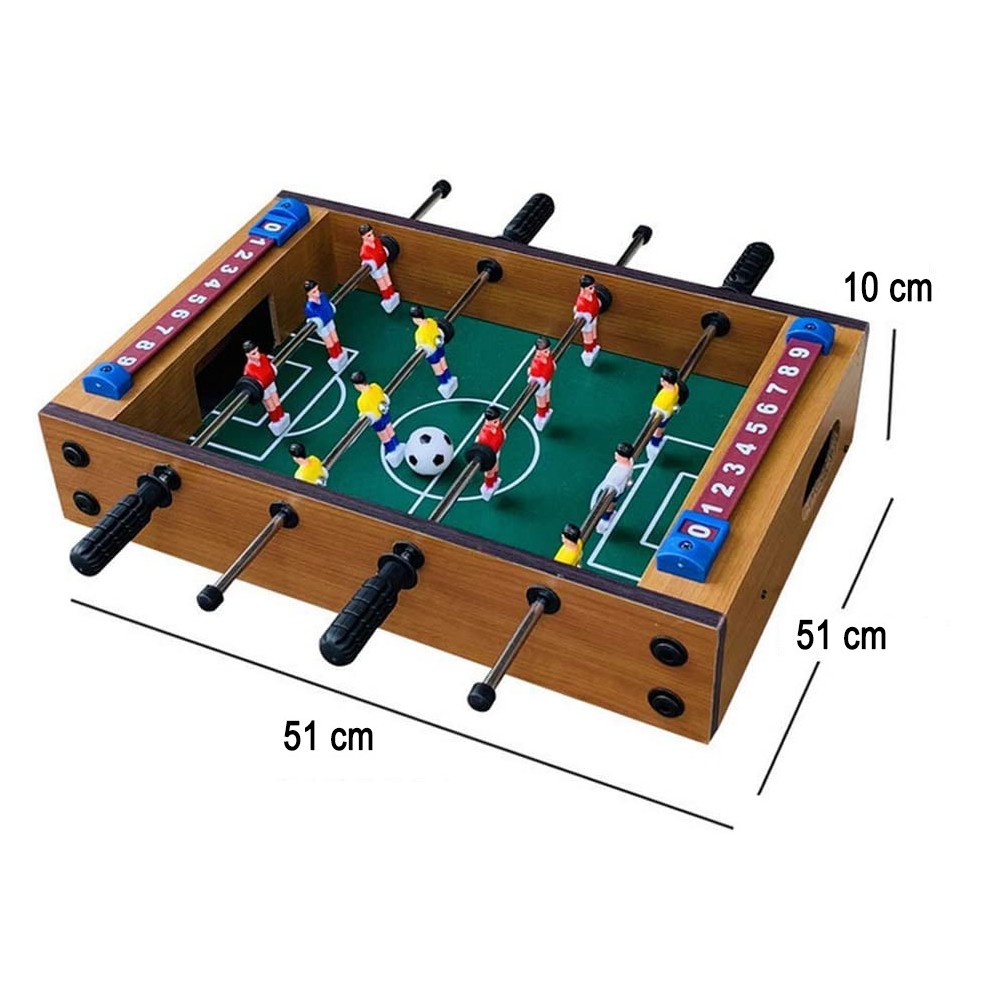 Table de Football Babyfoot 539706 table avec 2...