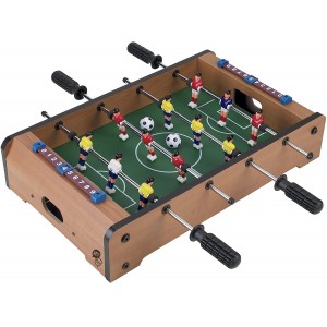 Table de Football Babyfoot 539706 table avec 2 boules...