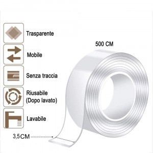 Ruban adhésif extra-fort 784095 sans trace 3,5cm x 5 mt... 2