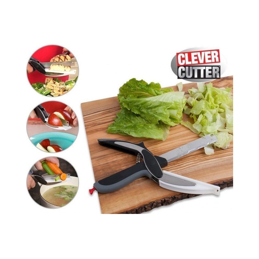 Smart Cutter 2 en 1 Ciseaux et Couteau 466359...