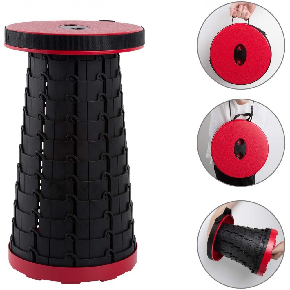 Tabouret rétractable 360085 portable Nylon...