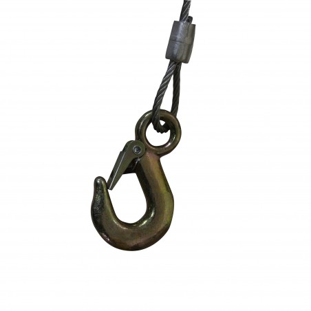 HOTECHE palan avec manivelle 716923 treuil soulever des charges max 540kg 1200lb