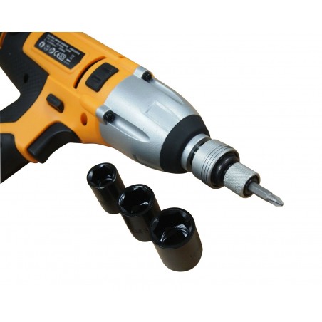 HOTECHE Perceuse à visser électrique 450W 5 douilles dévissées boulons 300NM