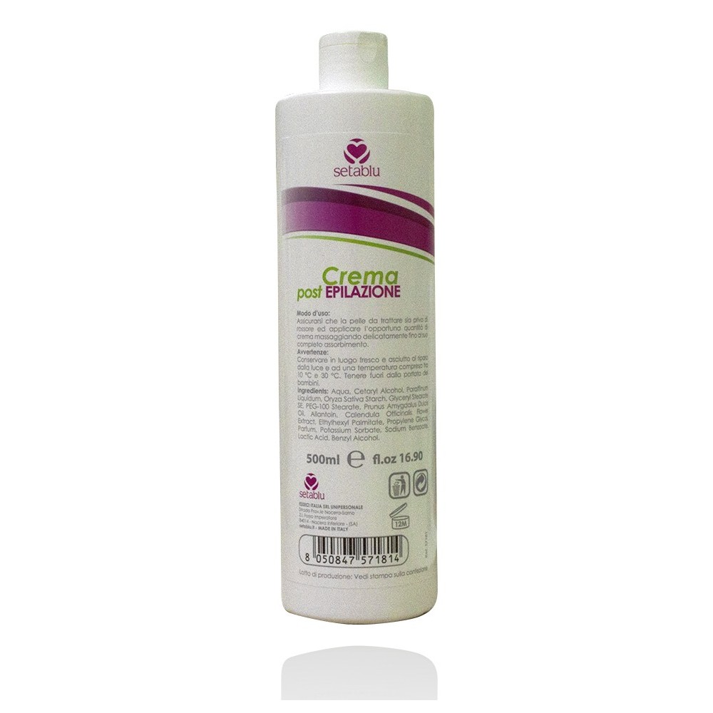 SETABLU Crème après épilation 571814 amidon de riz 500ml atténue brûlure