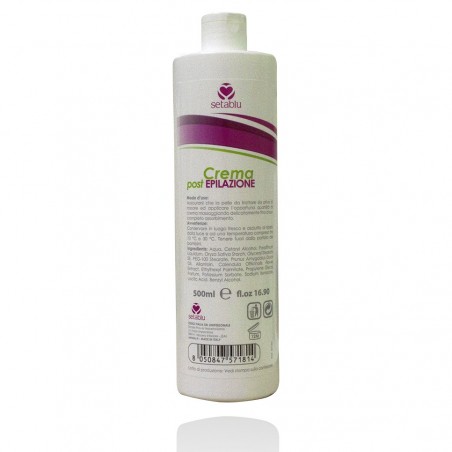 SETABLU Crème après épilation 571814 amidon de riz 500ml atténue brûlure