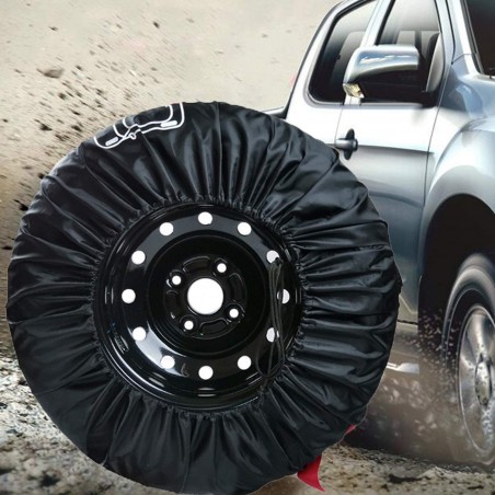 Couvre-pneus jusqu’à 23 pouces étui des pneus de voiture À 76,4 cm max
