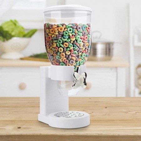 SINGLECEREAL Distributeur de comptoir 5L pour céréales de fruits secs bonbons