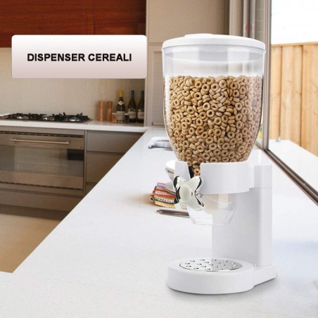 SINGLECEREAL Distributeur de comptoir 5L pour céréales de fruits secs bonbons