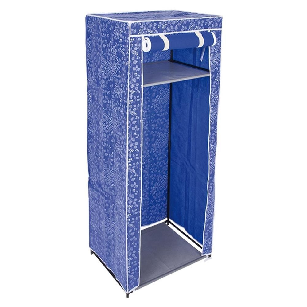 COVERI collection armoire porte-manteaux en acier 61x64x146H cm BLEU