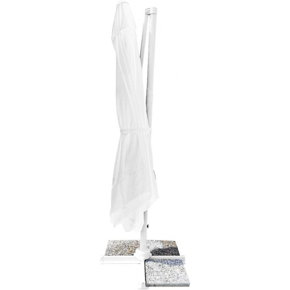 FUBUCA Parasol VENISE bras décentralisé carré...