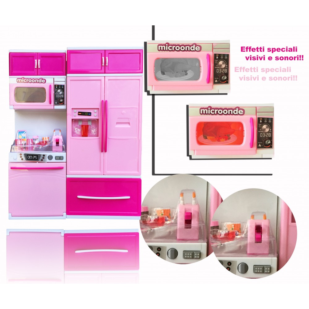 Mini cuisine avec effet de lumière et de sons -...