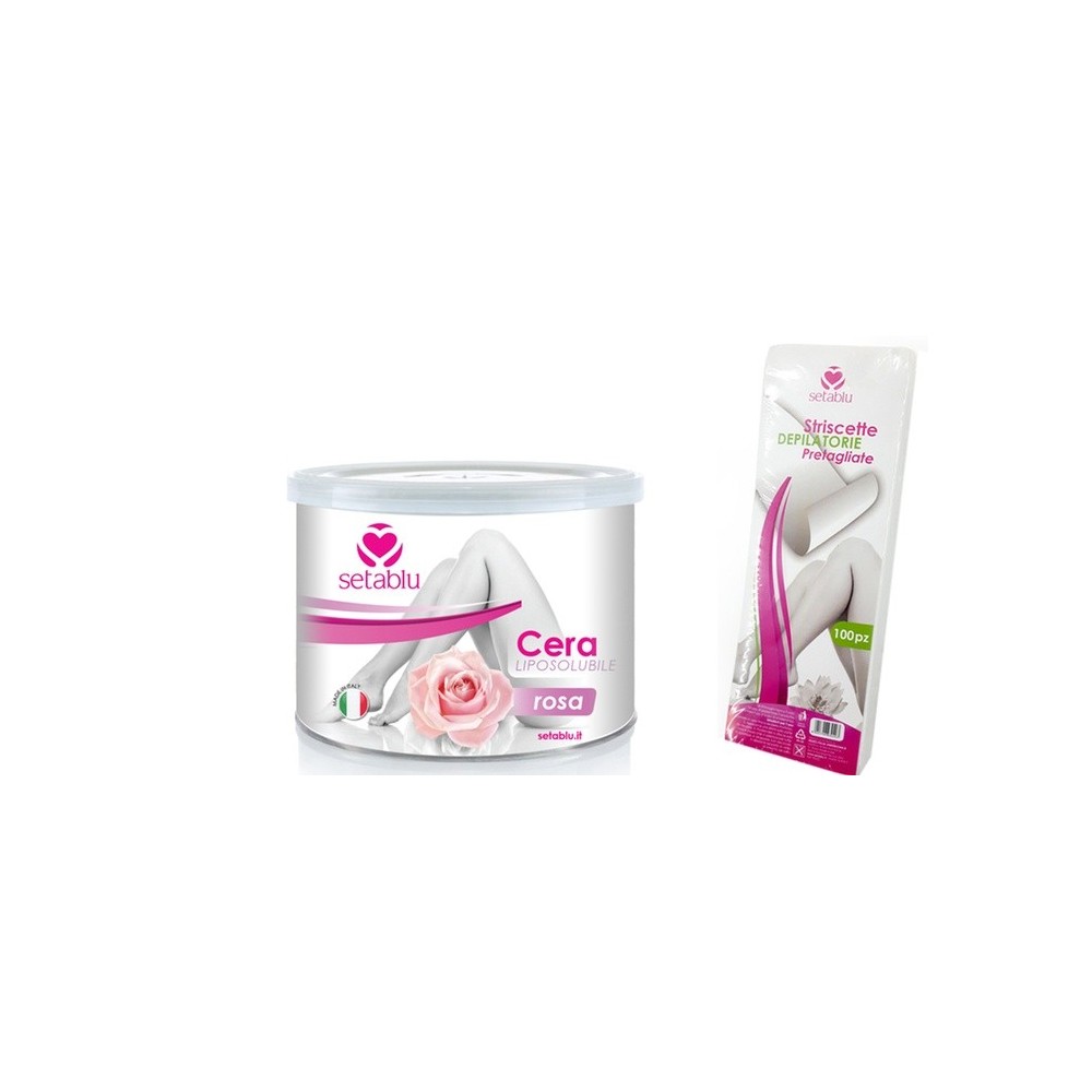 Kit SETABLU cire peaux sensibles, huile...