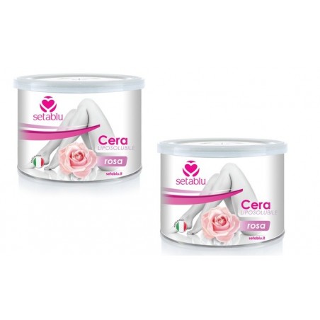 Kit SETABLU cire peaux sensibles, huile d’amande,spatules et bandes dépilatoires