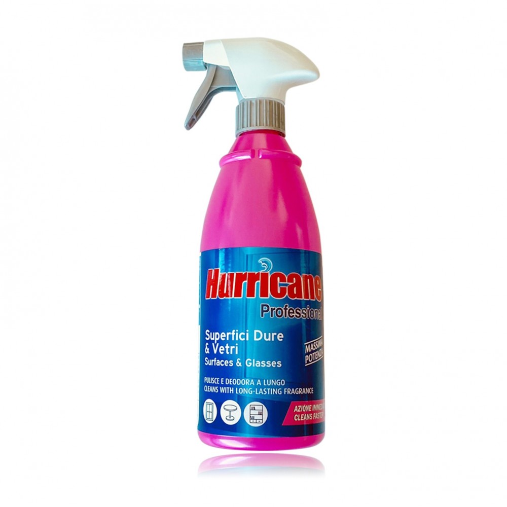 Hurricane Professional Pour surfaces dures et verre 750ml Hygiène profonde