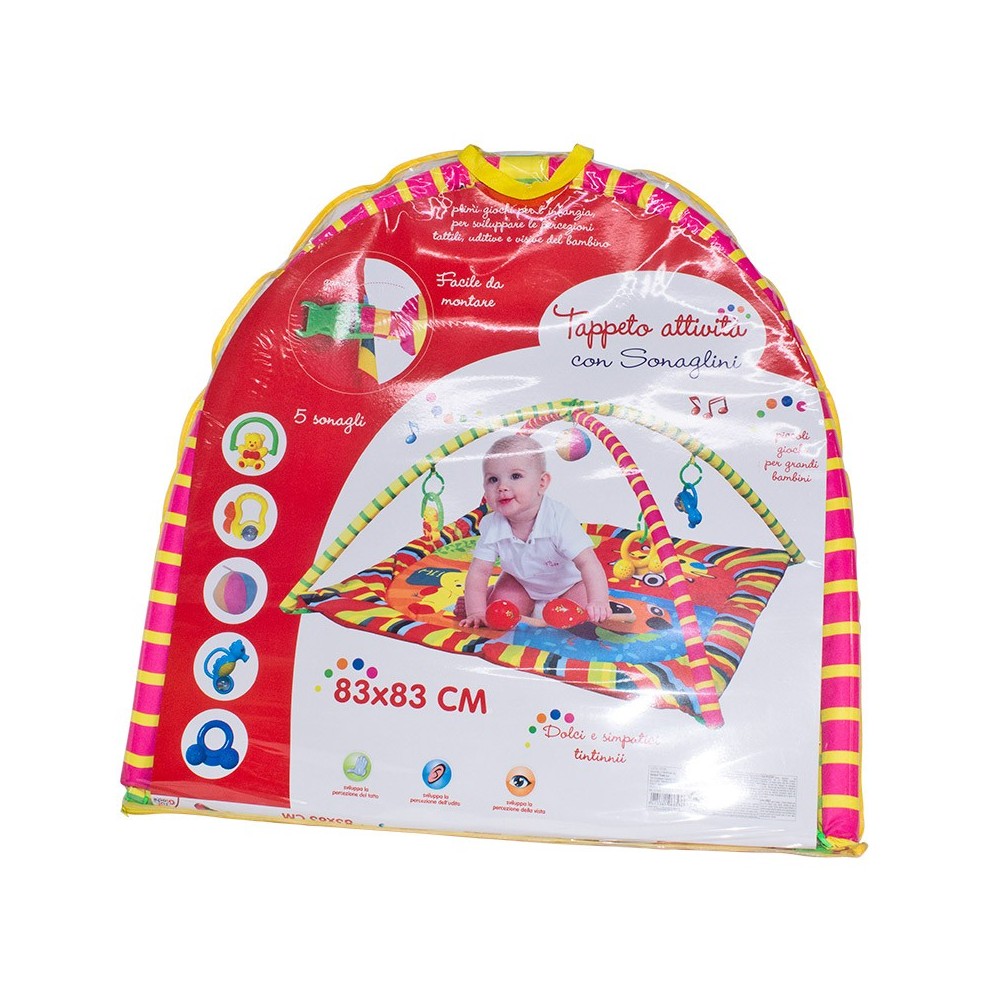 Tapis d’activité avec 5 hochet Tu Jeux 121418...
