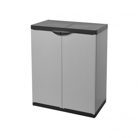 Armoire basse Collection Différenciée 2 portes 68x39x85 cm Art 9238 en plastique