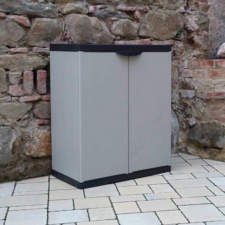 Armoire basse Collection Différenciée 2 portes 68x39x85 cm Art 9238 en plastique