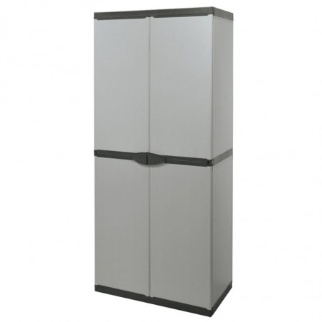 Armoire porte-balais de 68x40x168h cm Art 9234 mobile en plastique résine