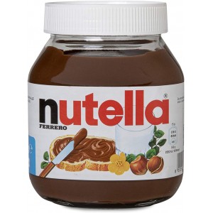 Boîte en verre Ferrero Nutella 600gr crème de noisette et...