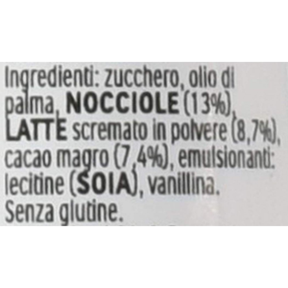 Boîte en verre Ferrero Nutella 600gr crème de...