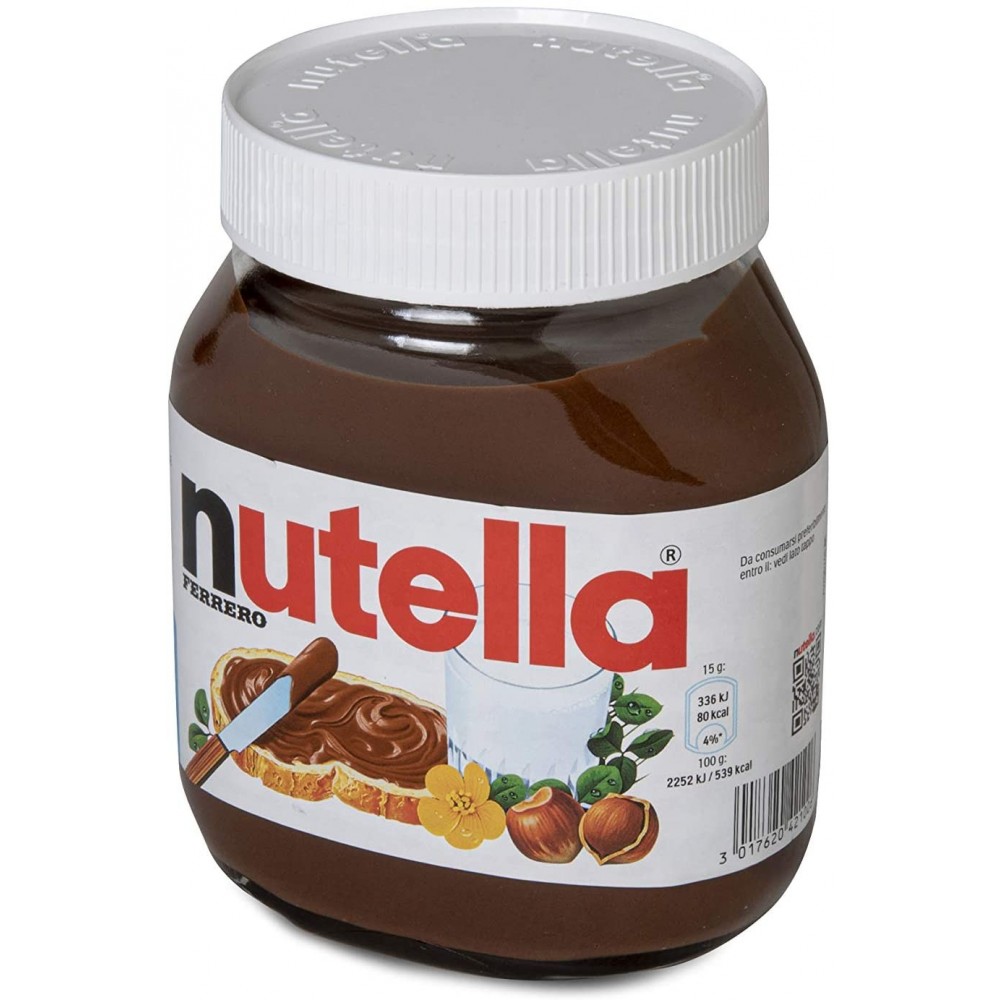 Boîte en verre Ferrero Nutella 600gr crème de...
