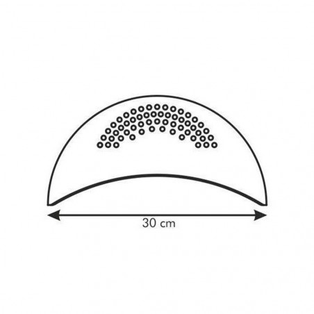 Gustocasa 513260 Passoire universelle à bord des pots de 14 à 28cm de diamètre