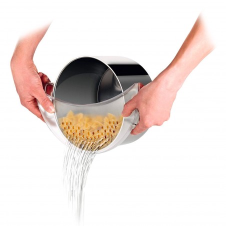 Gustocasa 513260 Passoire universelle à bord des pots de 14 à 28cm de diamètre