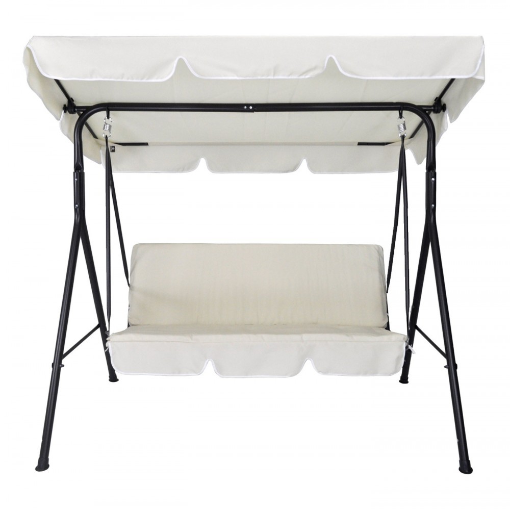 Bascule Beige 3 places 349005 structure acier...