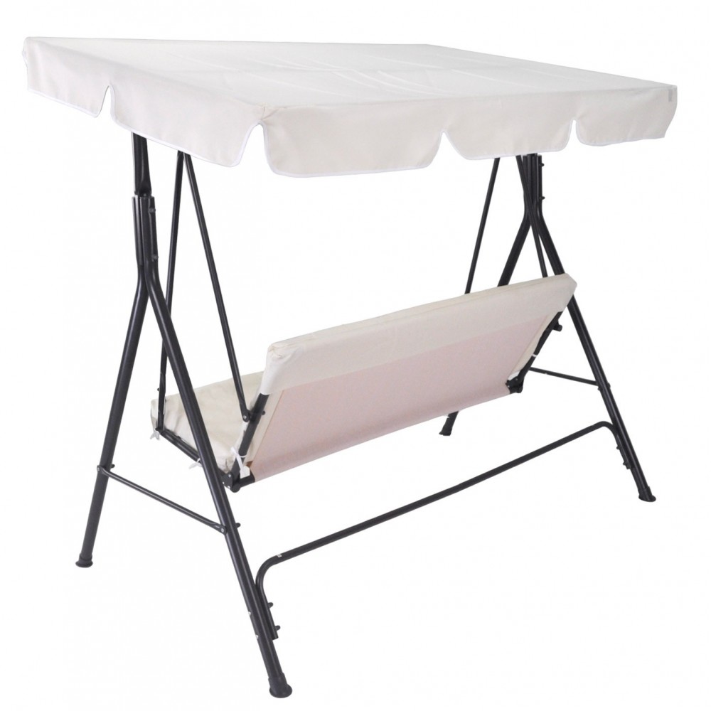 Bascule Beige 3 places 349005 structure acier...