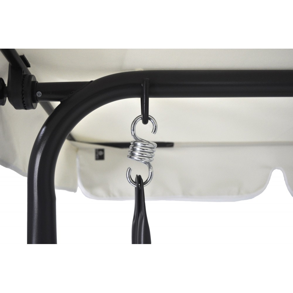 Bascule Beige 3 places 349005 structure acier...