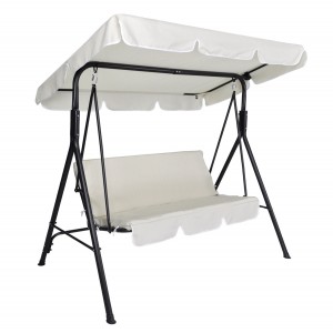 Bascule Beige 3 places 349005 structure acier...