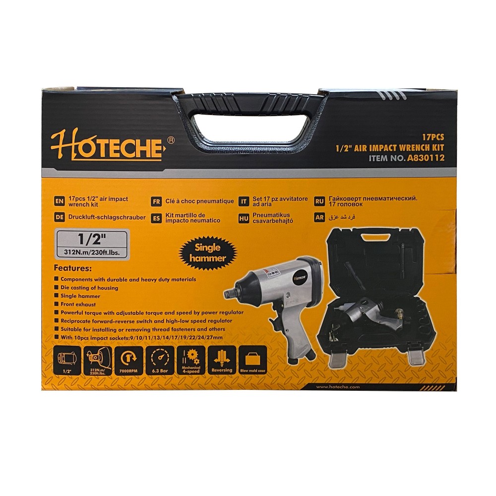 Visseuse à air comprimé pneumatique HOTECHE 1/2...