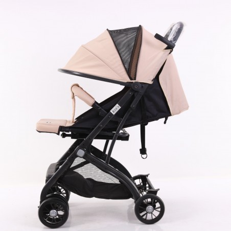 Poussette NUNU' BUGSY NU-C1-BG Color KHAKI 516605 pliage Chariot couvre-jambes