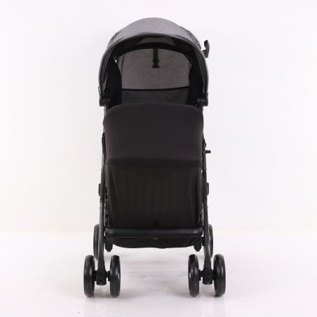 Poussette NUNU' BUGSY NU-K1-GR Linen GRAY 516643 pliage Trolley couvre-jambes