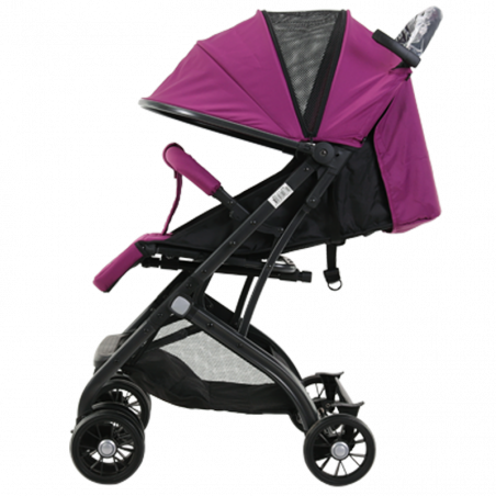 Poussette NUNU' BUGSY NU-C1-VN Purple 516612 pliant Chariot couvre-jambes