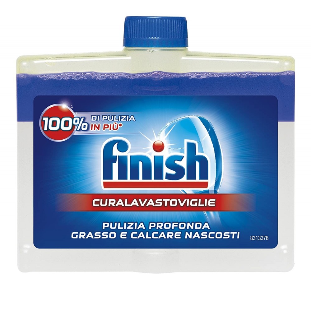 Finish CuraLavastoviglie Liquide Nettoyage profond du lave-vaisselle 250ml